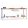 PAVOY Werktisch mit 2 Schubladen + Ablageboden, HxBxT 900 x 2.000 x 700 mm