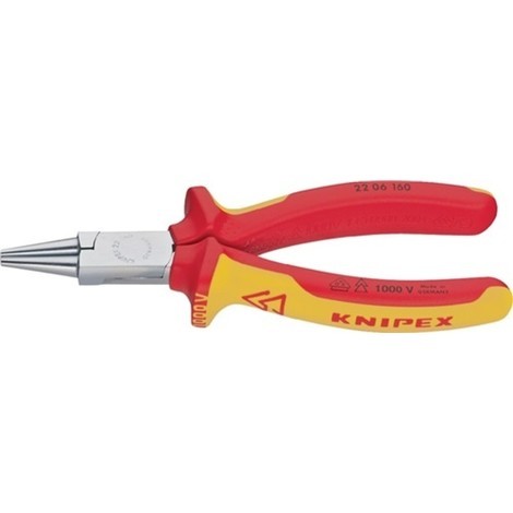 Pince à bec rond KNIPEX DIN ISO 5745
