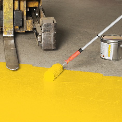 Pintura para suelo industrial - Industry floor paint - Ampere