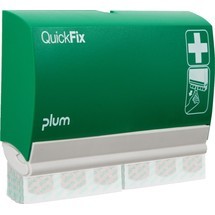 plum Pflasterspender QuickFix 3, inkl. 2 Nachfüllpacks mit 45 Stück Aloe Vera Pflastern