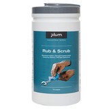 PlumWipes Rub & Scrub čistiace obrúsky