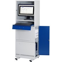 Počítačový stojan RAU s krytom na monitor