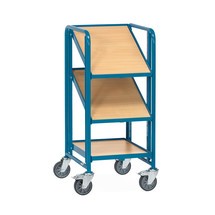 Podlahový vozík fetra® Eurobox, s podlahami