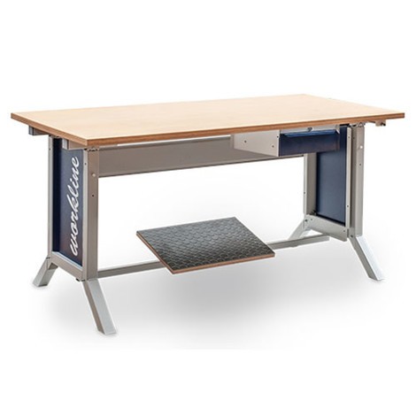Podstavná skriňa Bedrunka+Hirth s 1 zásuvkou pre stôl systému pracoviska, v × š × h 140 × 370 × 400 mm