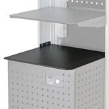 Półka na drukarkę B500 do mobilnego miejsca pracy Jungheinrich WMD, z przedłużeniem przedniej powierzchni roboczej