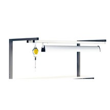 Porte-outils et rampe lumineuse pour tables de travail