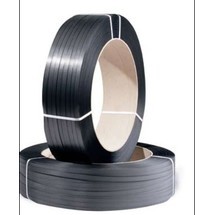 PP-Band für Umreifungsmaschinen, 12mm x 3000 lfm., Stärke: 63 µ, Farbe: schwarz
