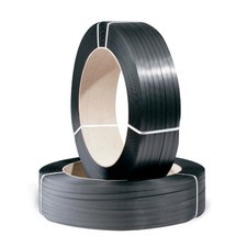 PP-Umreifungsband Großrolle, 12,7 mm breit x 2500 lfm, 0,65 mm Stärke, schwarz