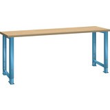 Pracovní stůl LISTA, (ŠxHxV) 1500x750x740-1090 mm, Multiplex, výškově nastavitelné provedení