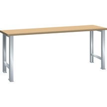 Pracovní stůl LISTA, (ŠxHxV) 2000x700x840 mm, Multiplex