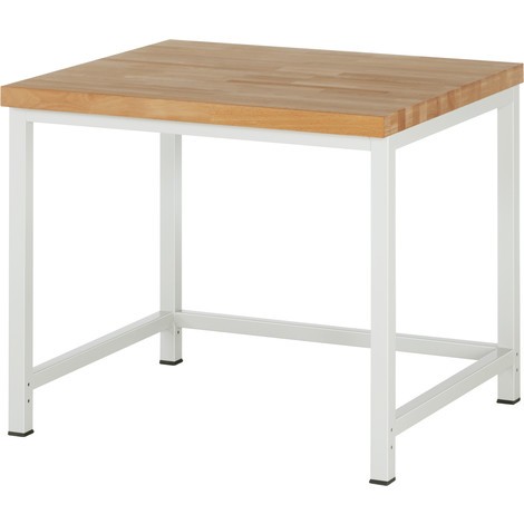 Pracovný stôl RAU série 8 000, pracovná výška 840 – 1 040 mm