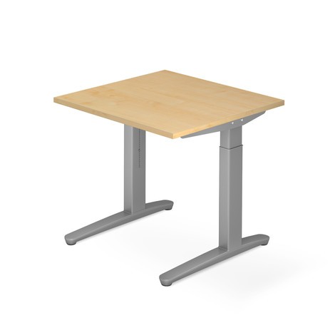 psací stůl, C noha konstrukční výška itelná