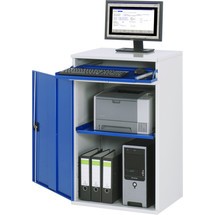 Puestos de trabajo con ordenador RAU, armarios para ordenadores