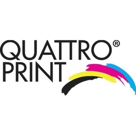 Quattro-Print Schriftbandkassette 12 mm x 7 m (B x L) wie DYMO S0720570  QUATTRO-PRINT