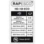 RAPESCO Blockheftgerät ECO HD-100  RAPESCO