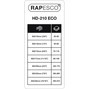 RAPESCO Blockheftgerät ECO HD-210  RAPESCO