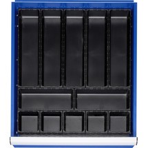 RAU Set di divisori per cassetto, misura L per altezza frontale 60-90 mm