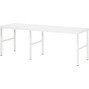 RAU Table de travail Série E, hauteur 650-1 000 mm