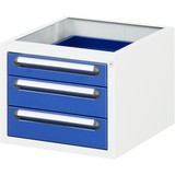 RAU Unterbau-Container für Werktisch Serie Tom, Schubladen