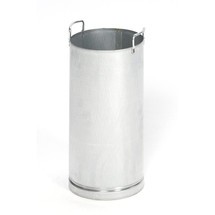 Recipiente interno para combinação de cinzeiro e caixote do lixo VAR®, aço inoxidável