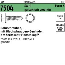 Reyher Bohrschraube DIN 7504 m.6-kant-Flanschkopf