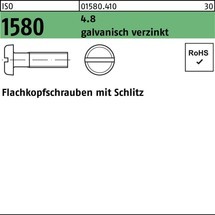 Reyher Flachkopfschraube ISO 1580 m.Schlitz