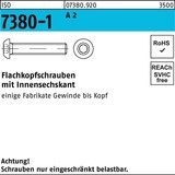 Reyher Flachkopfschraube ISO 7380-1 m.Innensechskant