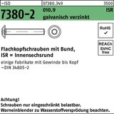 Reyher Flachkopfschraube ISO 7380-2 m.Bund/Innensechsrund