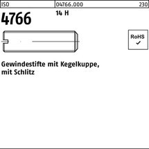 Reyher Gewindestift ISO 4766 m.Kegelkuppe/Schlitz