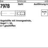 Reyher Kegelstift DIN 7978/ISO 8736 m.Innengewinde