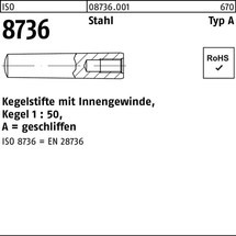 Reyher Kegelstift ISO 8736 m.Innengewinde