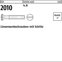 Reyher Linsensenkschraube ISO 2010 m.Schlitz
