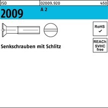 Reyher Senkschraube ISO 2009 m.Schlitz