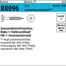 Reyher Spanplattenschraube R 88096 Hako Innensechsrund