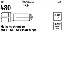 Reyher Vierkantschraube DIN 480 m.Bund/Ansatzkuppe