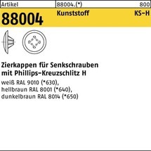 Reyher Zierkappe R 88004 f.Kreuzschlitz-PH