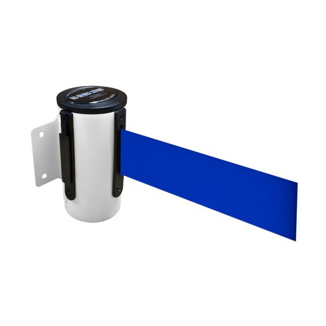 RS-GUIDESYSTEMS® Wandgurt-Kassette aus Metall, pulverbeschichtet, Auszugslänge 4 m