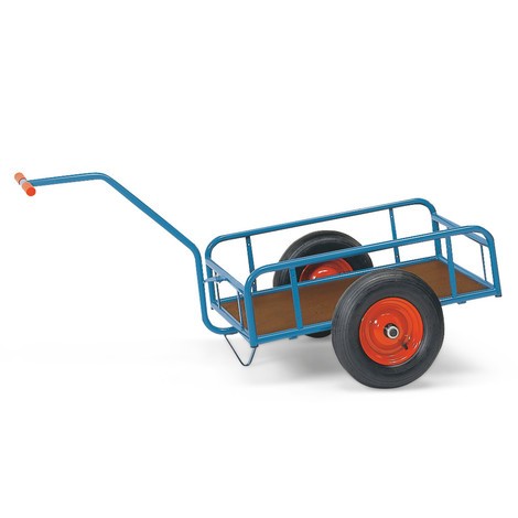 Ruční vozík fetra® s 1 nápravou, otevřené bočnice