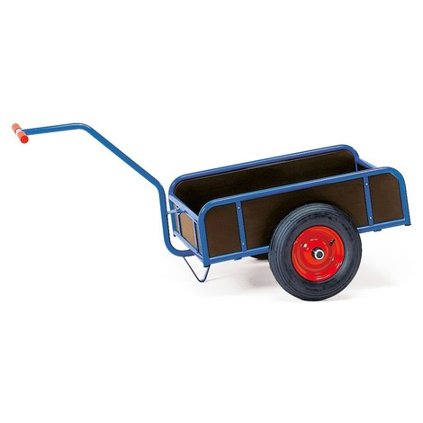 Ruční vozík s 1 nápravou fetra®, uzavřené bočnice