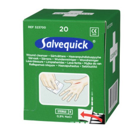 Salvequick sterile Wundreinigungstücher 323700