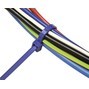 SAPISELCO Kabelbinder SAPI, Polyamid farbig