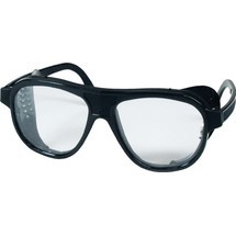 Schmerler Schutzbrille, EN 166 Bügel schwarz, Scheibe klar Nylon, Kunststoff