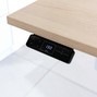 Schreibtisch mit Memoryschalter, C-Fuß höhenverstellbar
