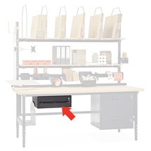 Schublade, abschließbar, für Packtisch Classic und Multiplex