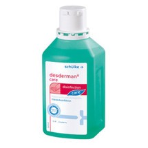 Schülke Händedesinfektionsmittel desderman care, Inhalt: 500 ml