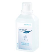 Schülke sensiva protective emulsion Schutzlotion, farbstoff- und parfümfrei Inhalt: 500 ml