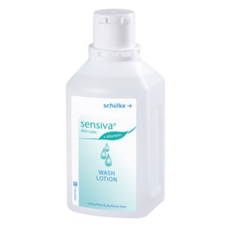 Schülke sensiva Waschlotion, farbstoff- und parfümfrei Inhalt: 500 ml