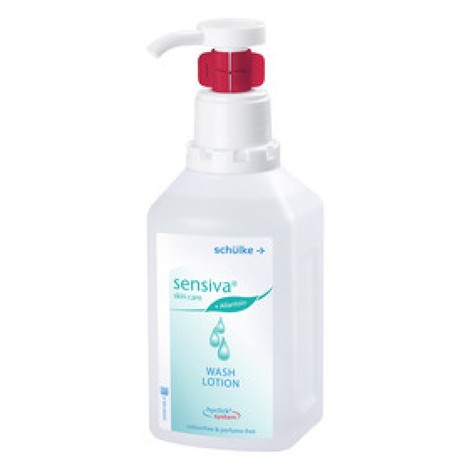 Schülke sensiva Waschlotion, hyclick, farbstoff- und parfümfrei Inhalt: 500 ml