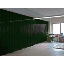 Schweißerschutz-Lamellenvorhang, Streifen 2x 300 mm