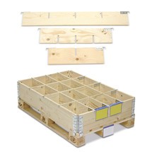 Separadores de marco de prolongación de madera